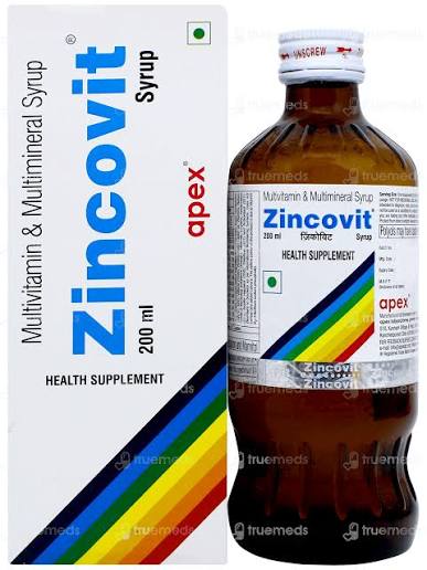 ZINCOVIT 200ML SYRUP