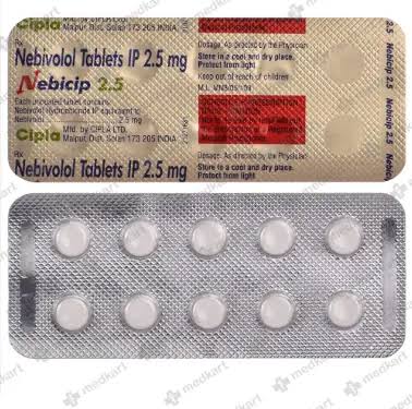 NEBICIP 2.5MG