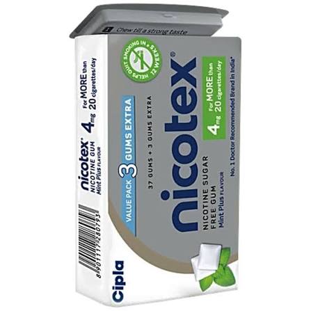 NICOTEX MINT PLUS 4MG