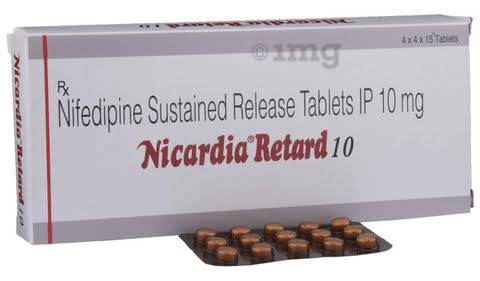 NICARDIA RETARD 10MG