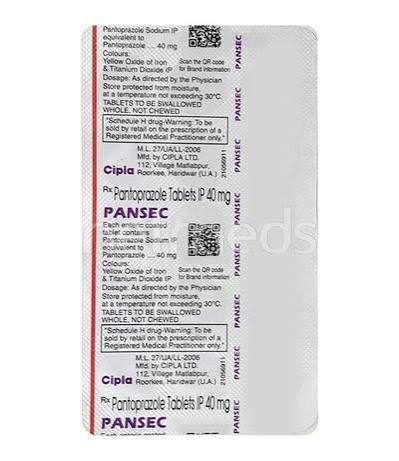 PANSEC 40MG