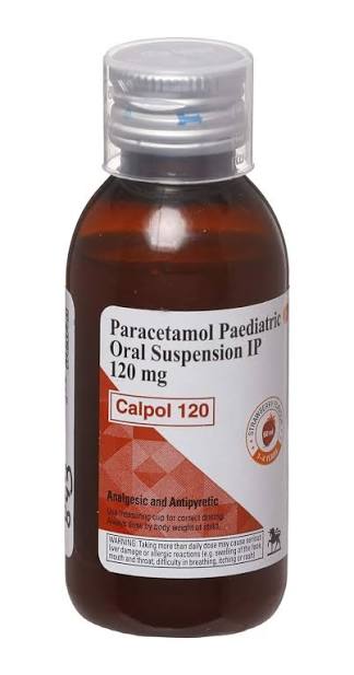 CALPOL SYRUP 120MG 60ML