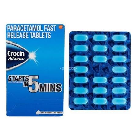CROCIN ADVANCE 500MG