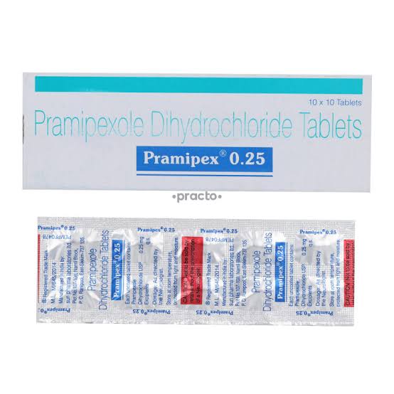 PRAMIPEX 0.25MG