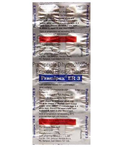 PRAMIPEX ER 3MG
