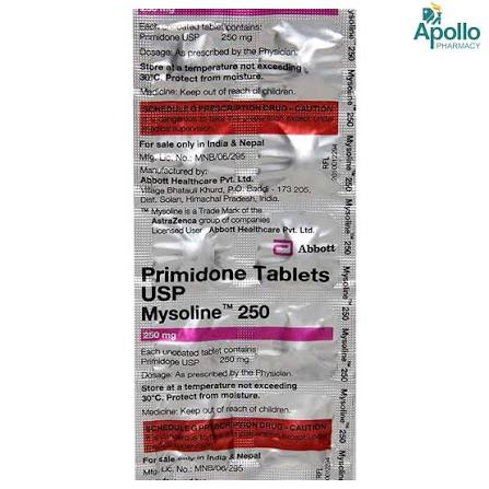 MYSOLINE 250MG