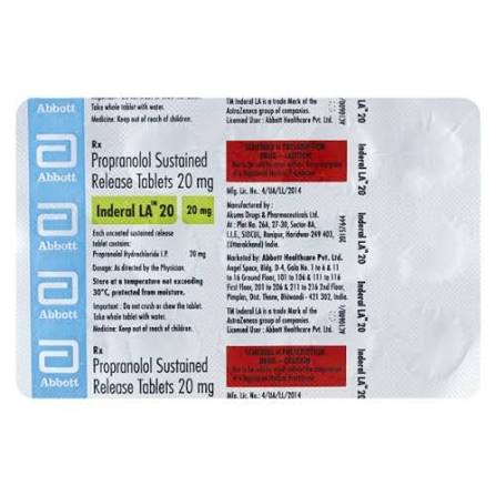 INDERAL 20MG