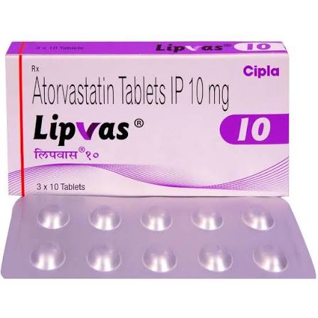LIPVAS 10MG