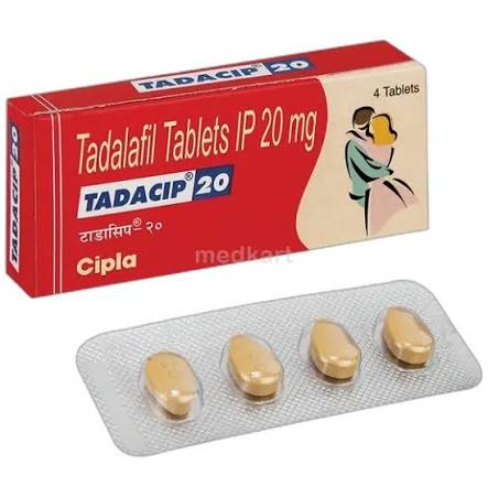 TADACIP 20MG 1X4