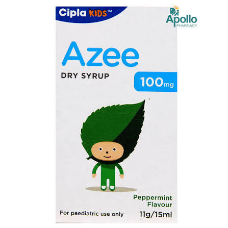 AZEE DRYSYRUP 100MG 15ML