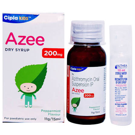 AZEE DRYSYRUP 200MG 15ML