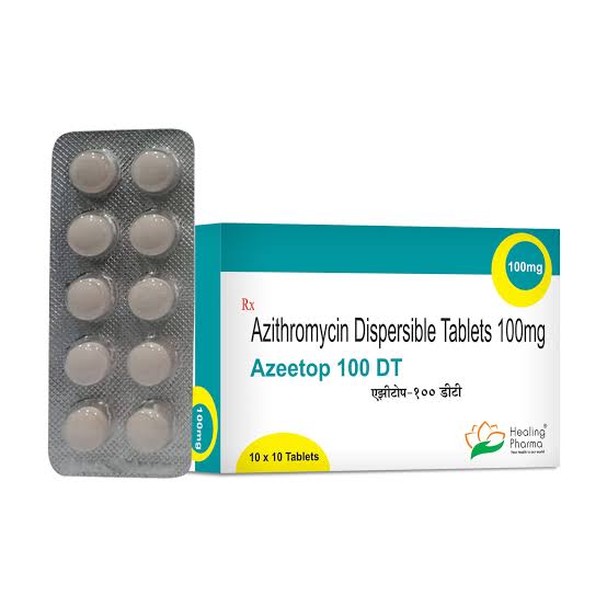 AZEETOP DT 100MG