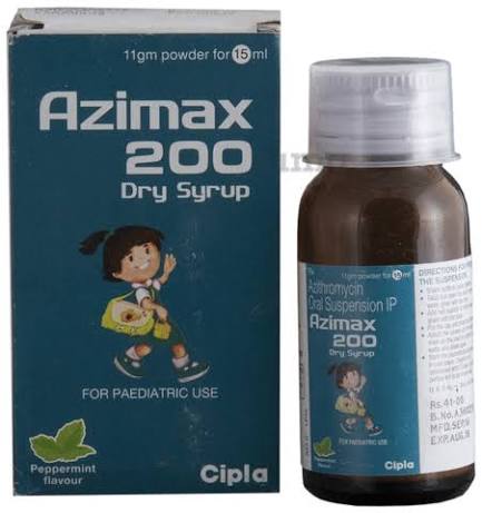 AZIMAX DRYSYRUP 200MG