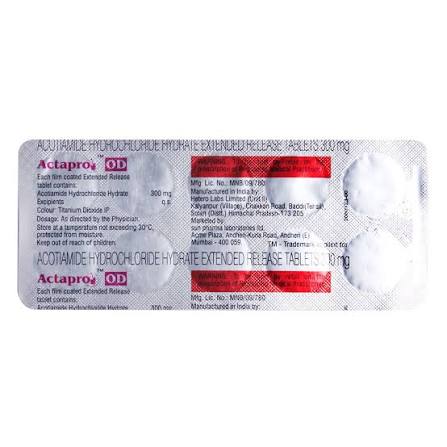 ACTAPRO OD 300MG