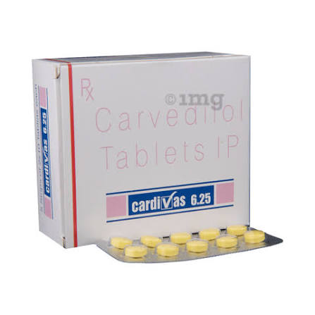 CARDIVAS 6.25MG