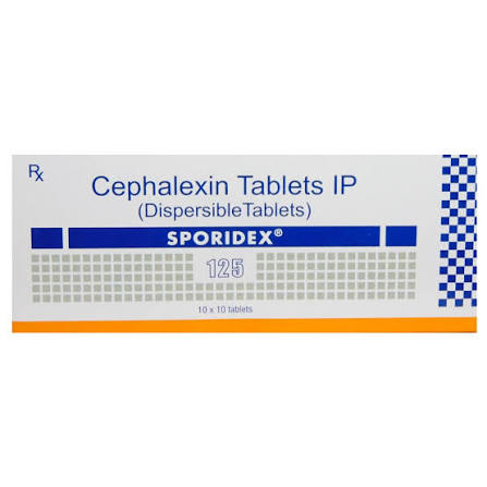 SPORIDEX 125MG