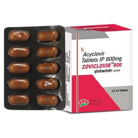ZOVICLOVIR 800MG
