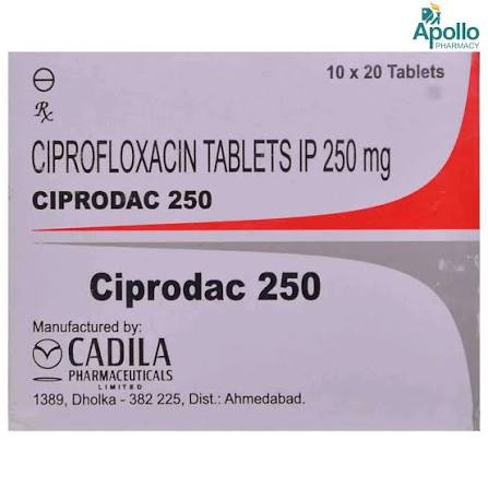 CIPRODAC 250MG