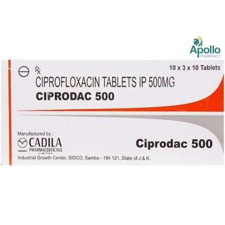 CIPRODAC 500MG