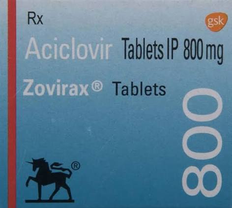 ZOVIRAX 800MG