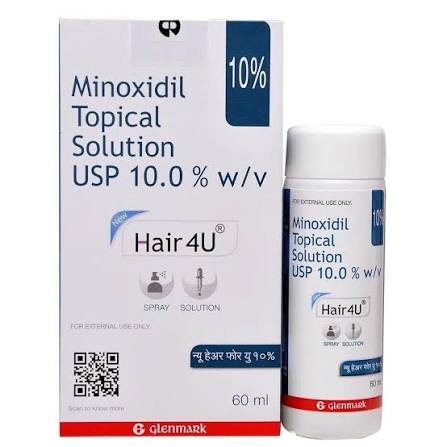HAIR 4U SPRAY 60ML 10%