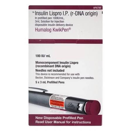 HUMALOG 100IU KWIKPEN