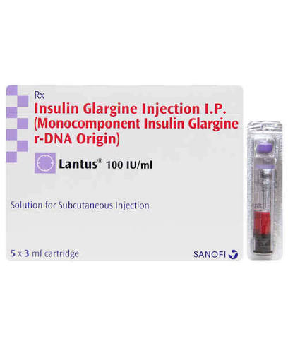 LANTUS CARTRIDGE 100IU 3ML