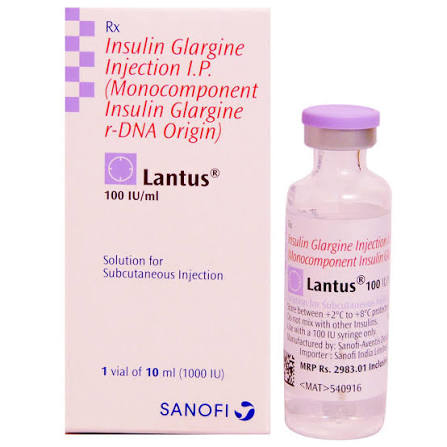 LANTUS VIAL 100IU/ML