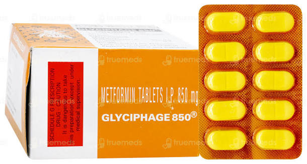 GLYCIPHAGE 850MG