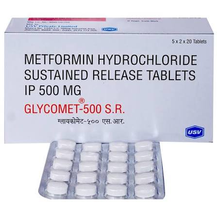 GLYCOMET SR 500MG