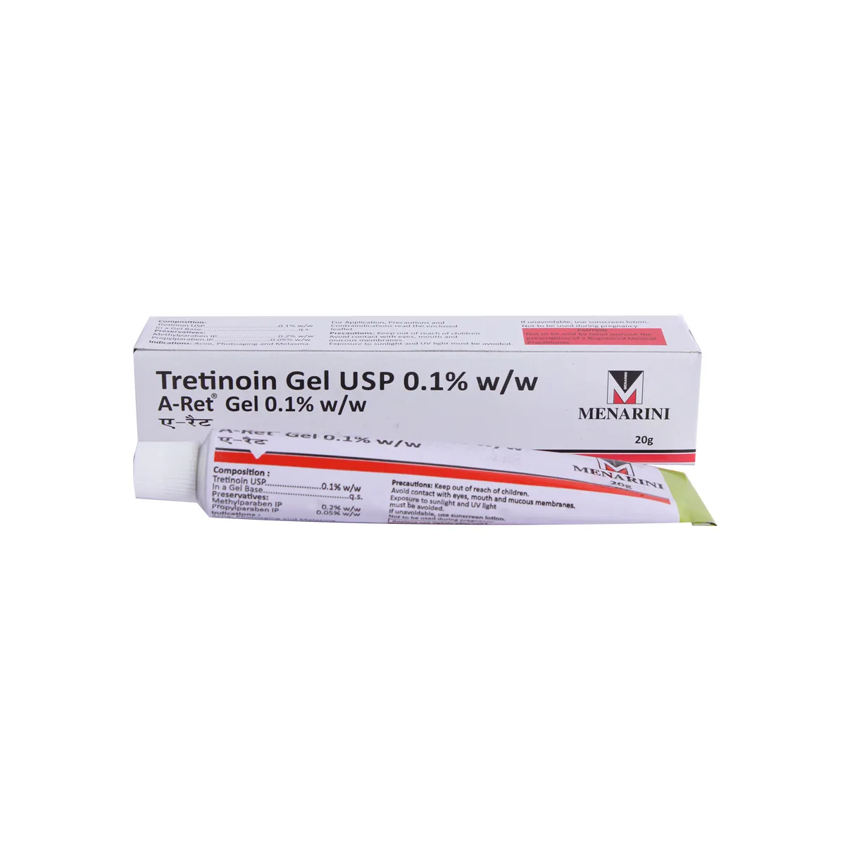 A-RET GEL 0.1%20GM