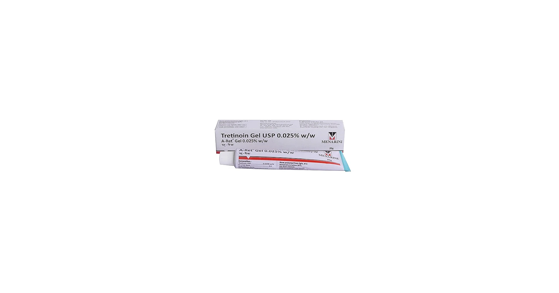 A-RET GEL 0.025%20GM