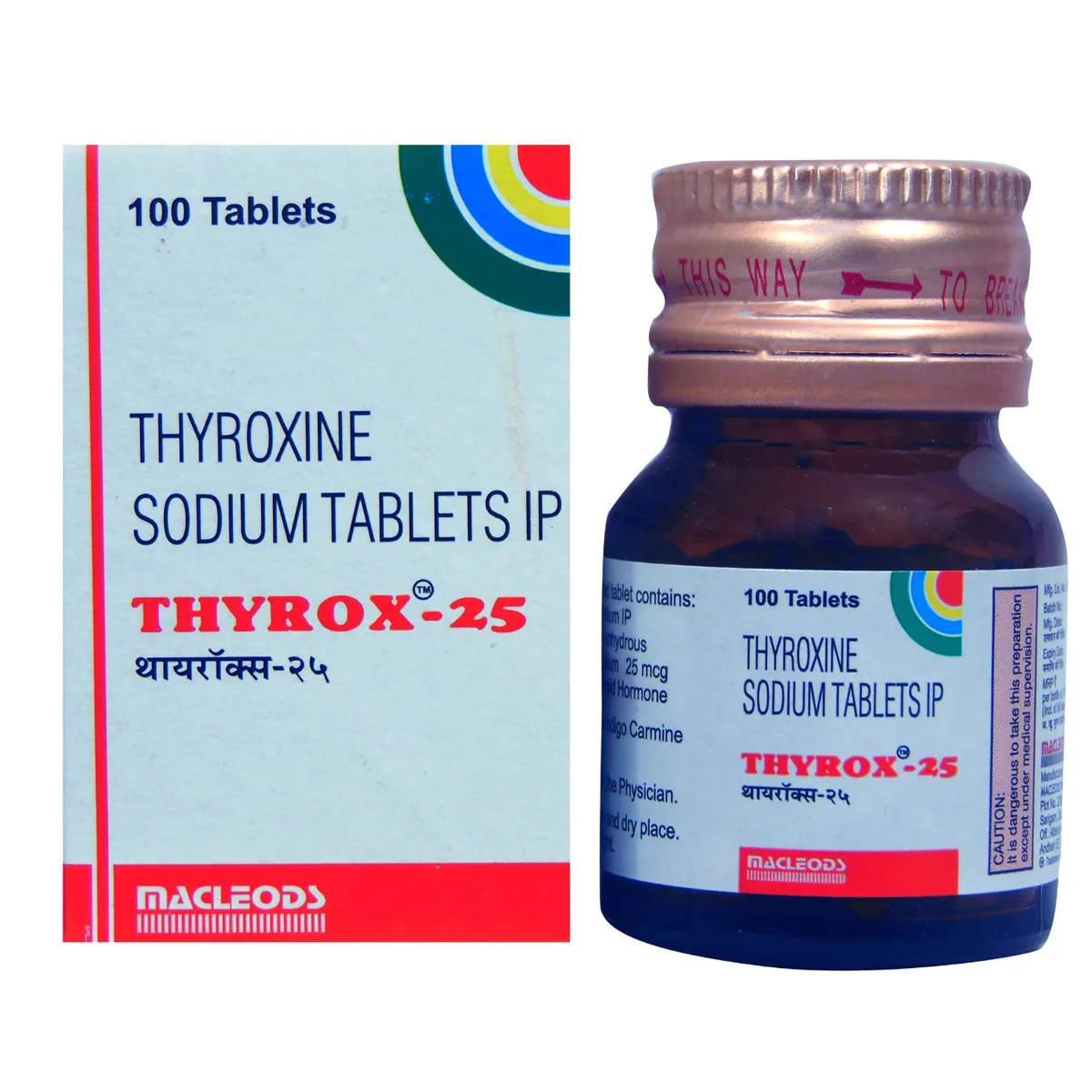 THYROPAX 25MCG