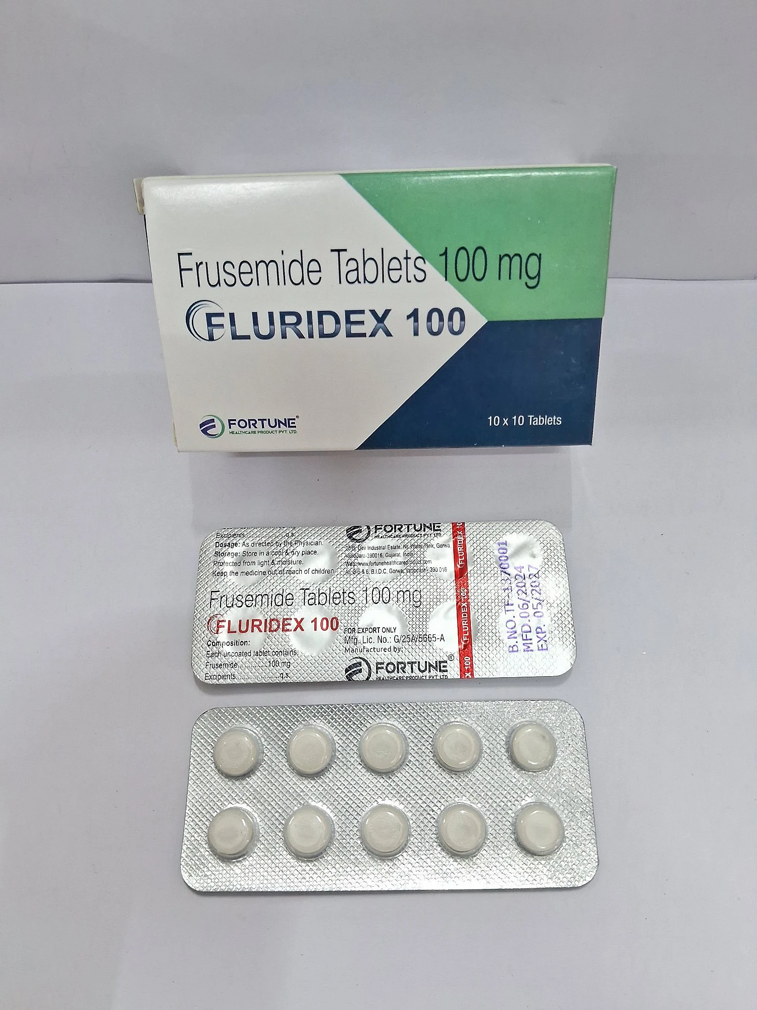 FLURIDEX 100MG