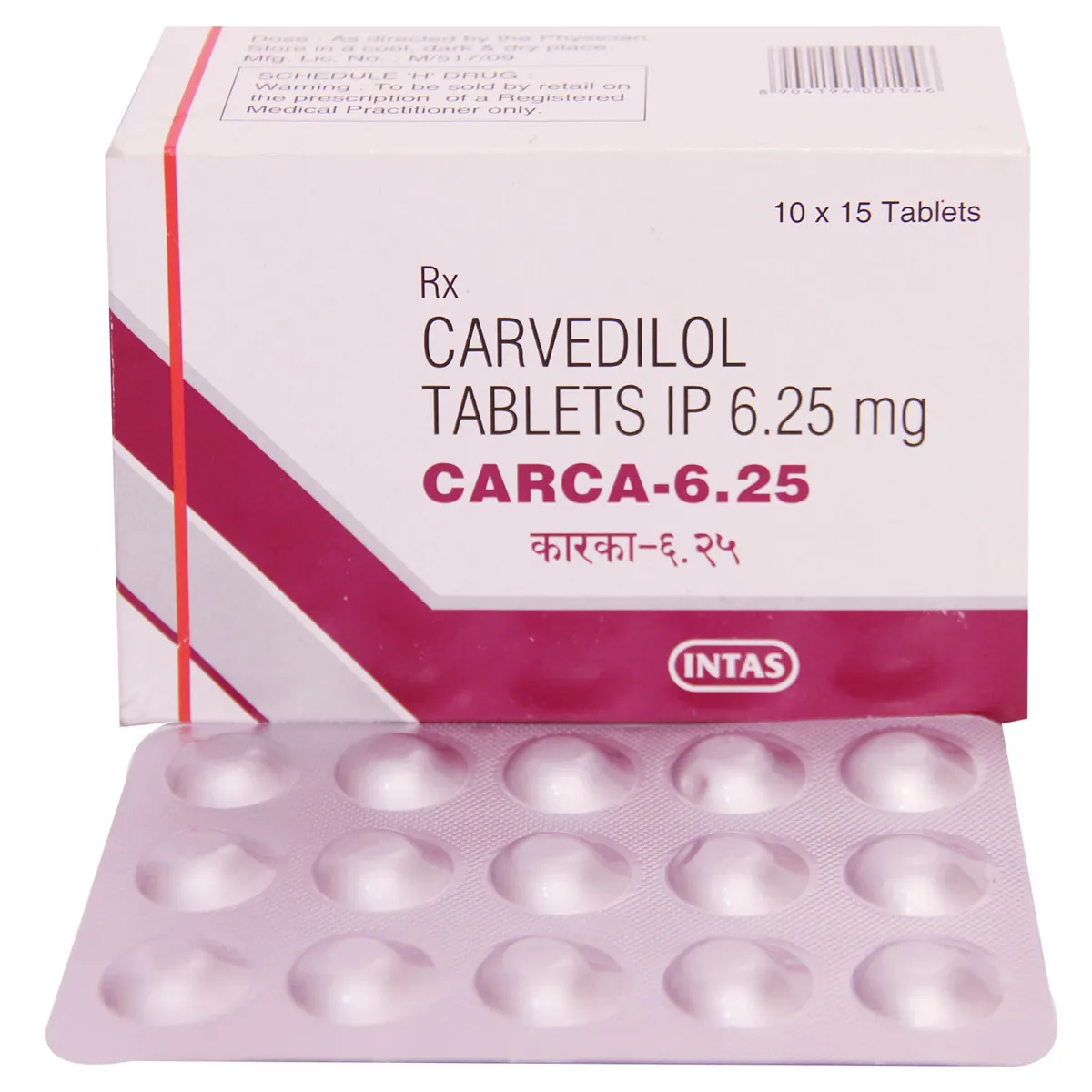 CARCA 6.25MG