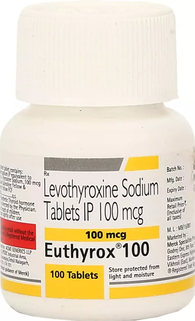 EUTHYROX 100MCG