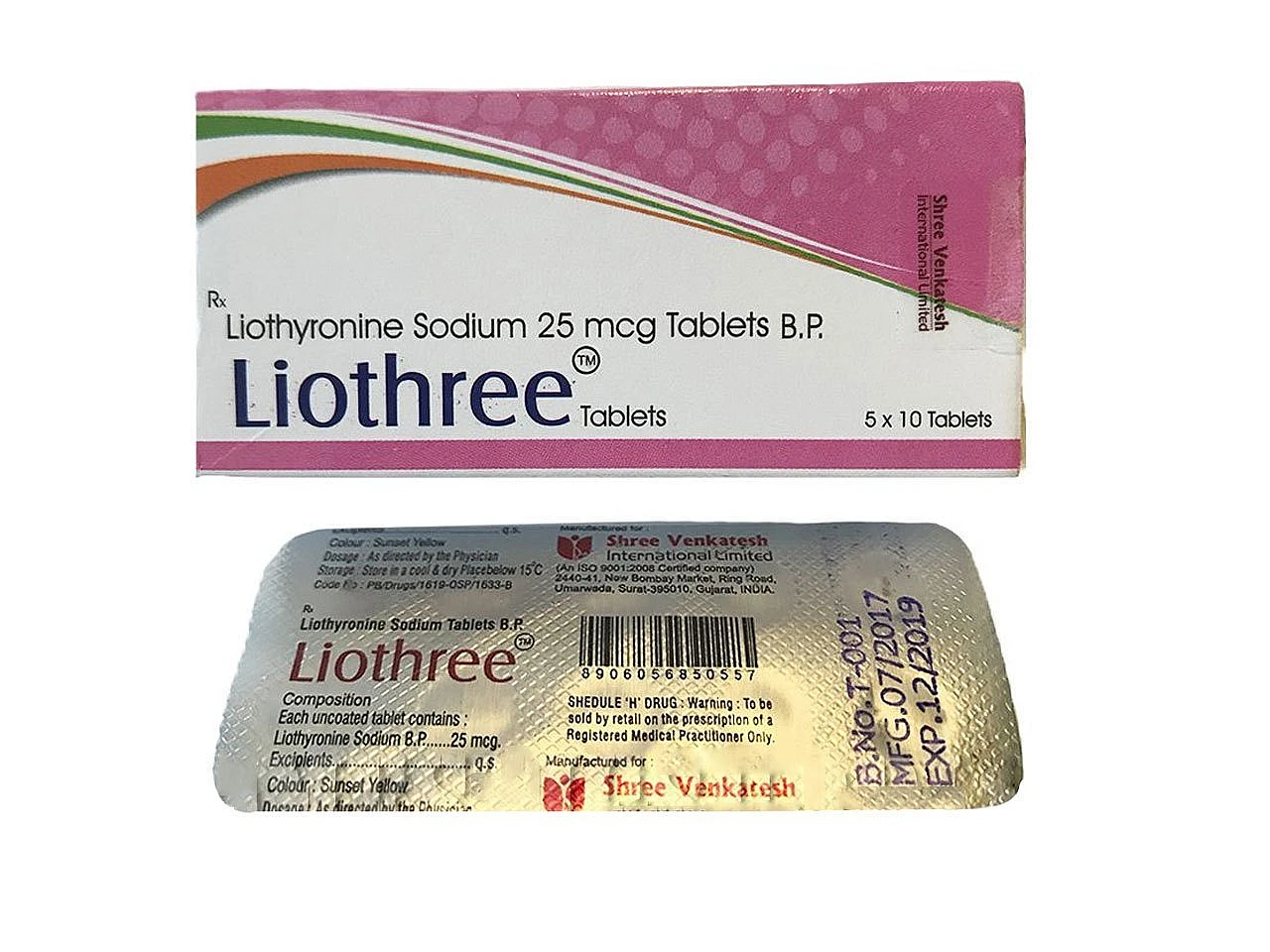 LIOTHREE 25MCG