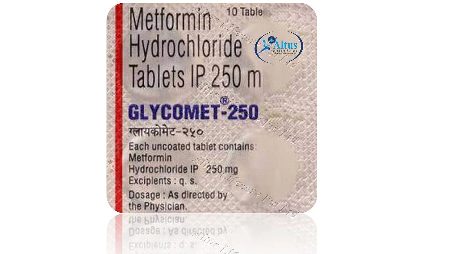 GLYCOMET 250MG