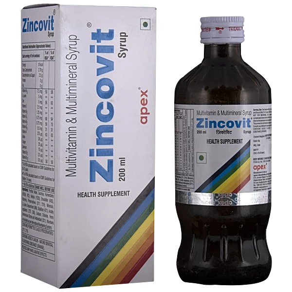 ZINCOVIT 200ML SYRUP