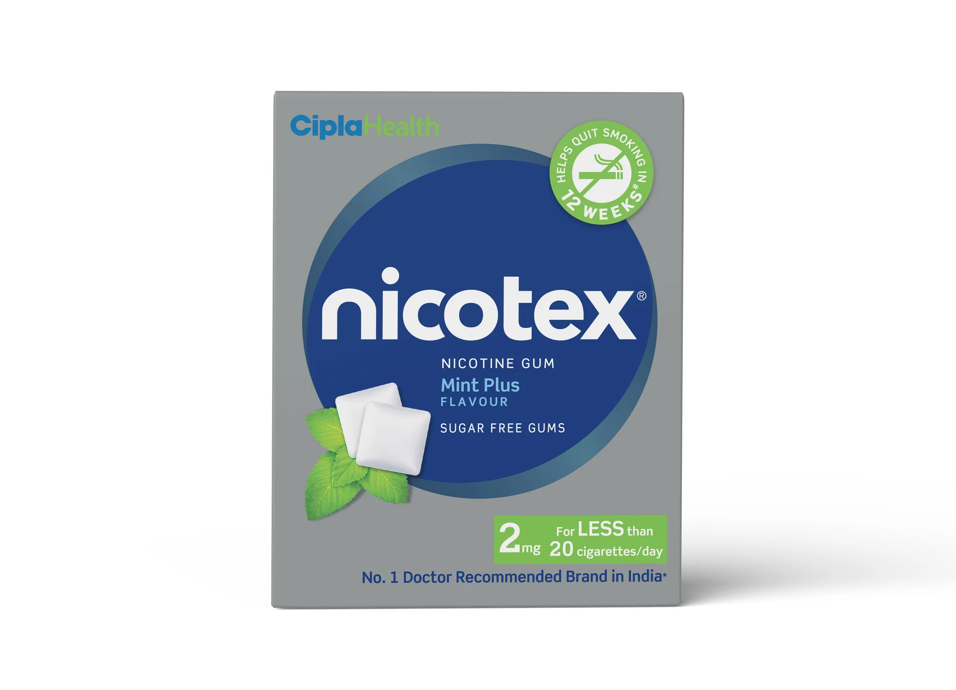 NICOTEX MINT PLUS 2MG