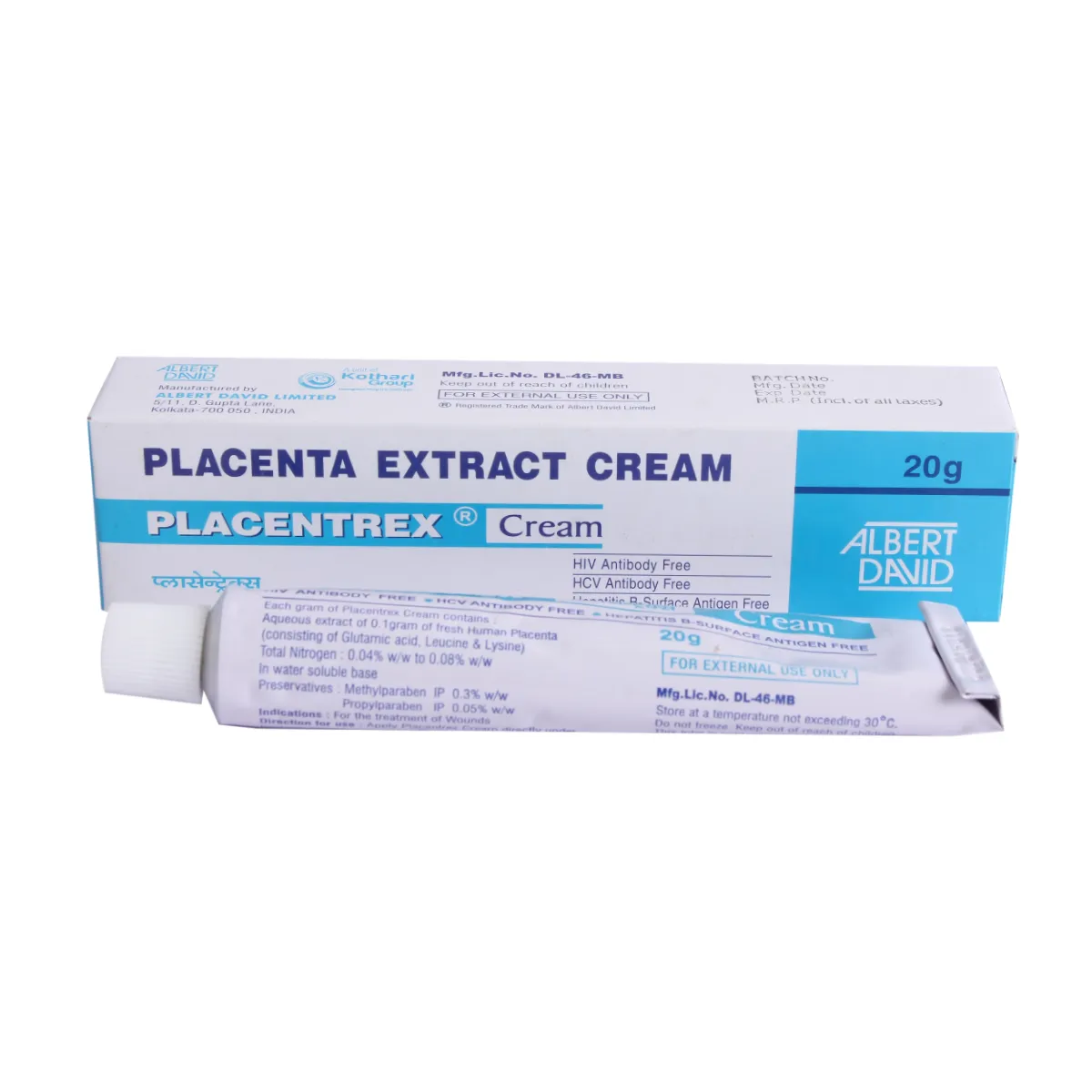 PLACENTREX CREAM 20GM
