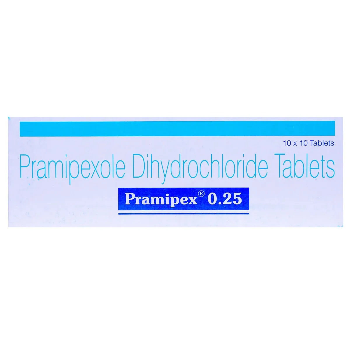 PRAMIPEX 0.25MG
